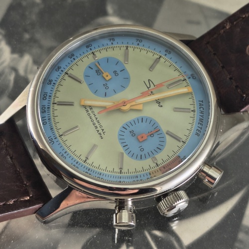 Relógio Cronógrafo Sugess Heritage Nautilus - Seagull